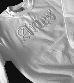 3D Puff Zodiac Sign Embroidered Crewneck
