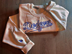 Dodgers Embroidered Crewneck